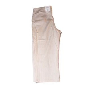 Croft & Barrow Women's Plus Size 18 effortless stretch tan Capri Pants